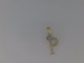 14k Yellow Gold Unisex Pendant 0.9g