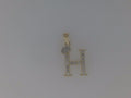 14k Yellow Gold Unisex Pendant 1g
