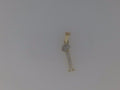 14k Yellow Gold Unisex Pendant 0.7g
