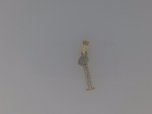 14k Yellow Gold Unisex Pendant 0.7g