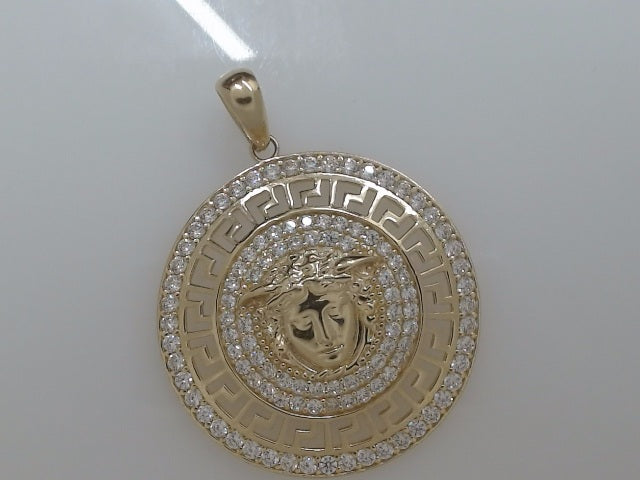 14k Yellow Gold Unisex Pendant 7.7g