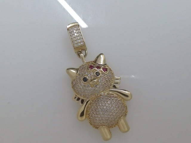 14k Yellow Gold Unisex Pendant 7.8g