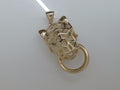 14k Yellow Gold Unisex Pendant 6g