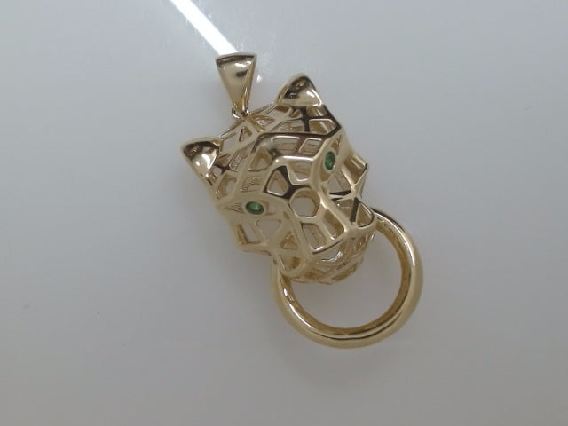 14k Yellow Gold Unisex Pendant 6g