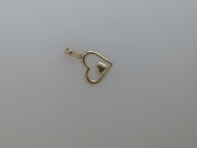 14k Yellow Gold Unisex Pendant 0.8g