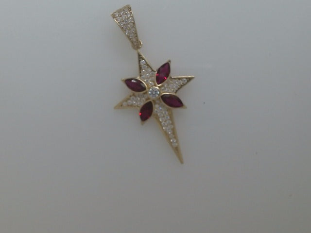 14k Yellow Gold Unisex Pendant 2.7g