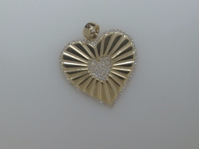 14k Yellow Gold Unisex Pendant 5g