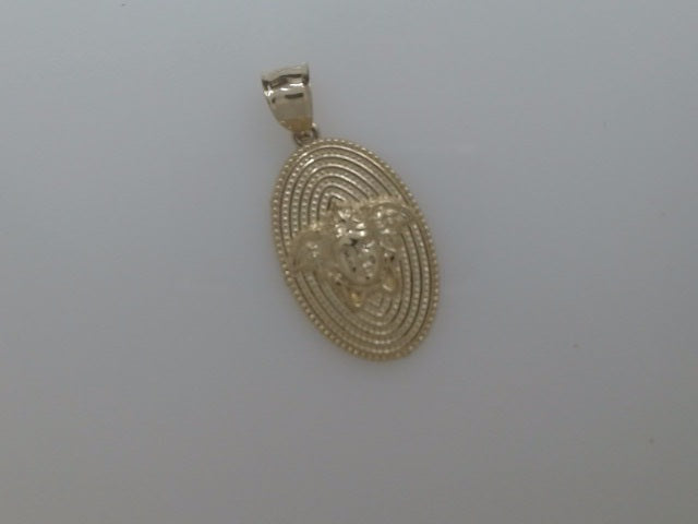 14k Yellow Gold Unisex Pendant 2.9g