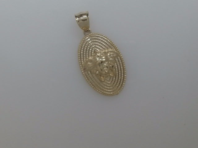 14k Yellow Gold Unisex Pendant 2.8g