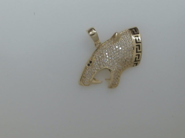 14k Yellow Gold Unisex Pendant 4.6g