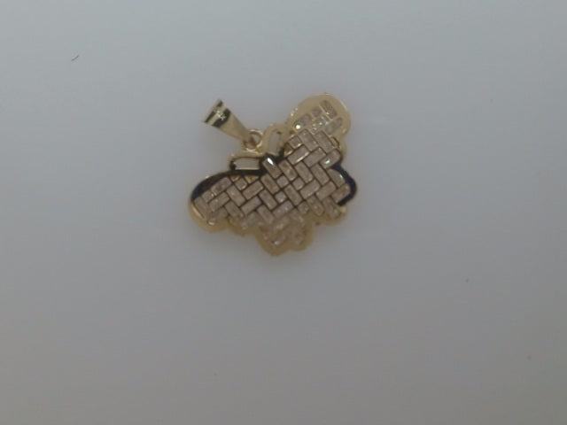 14k Yellow Gold Unisex Pendant 2.4g