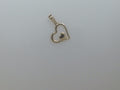 14k Yellow Gold Unisex Pendant 0.7g