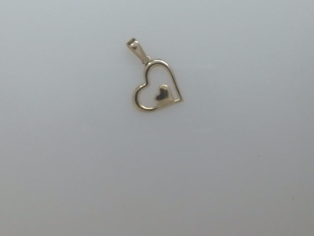 14k Yellow Gold Unisex Pendant 0.7g