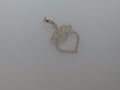 14k Yellow Gold Unisex Pendant 2g