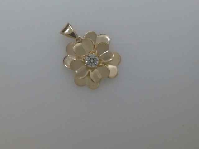 14k Yellow Gold Unisex Pendant 4.1g