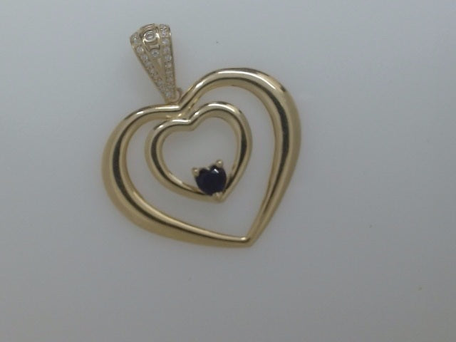14k Yellow Gold Unisex Pendant 4g