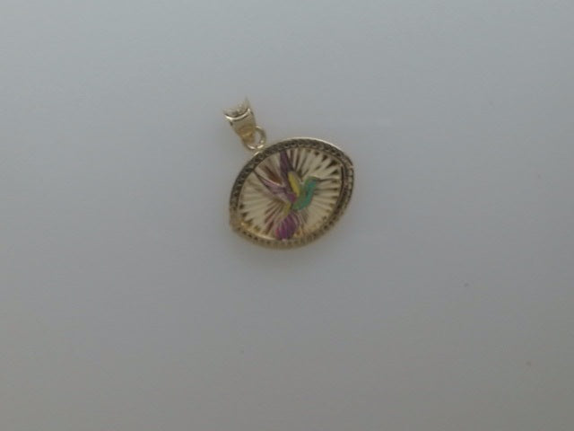 14k Yellow Gold Unisex Pendant 1.6g