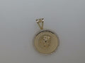 14k Yellow Gold Unisex Pendant 4g