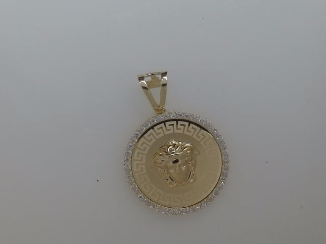 14k Yellow Gold Unisex Pendant 4g