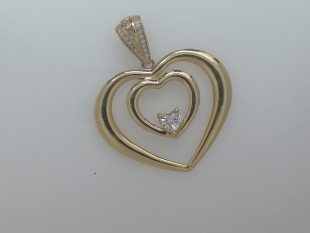 14k Yellow Gold Unisex Pendant 4g