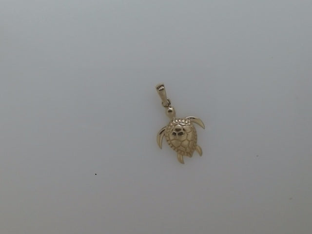 14k Yellow Gold Unisex Pendant 1.1g