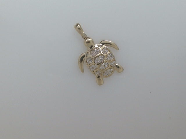14k Yellow Gold Unisex Pendant 2.3g