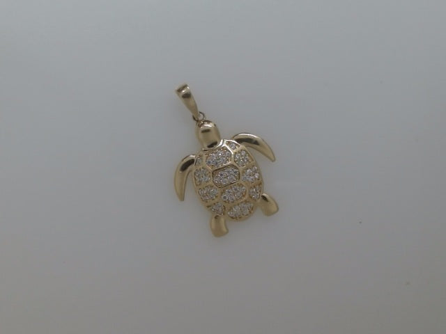 14k Yellow Gold Unisex Pendant 2.6g