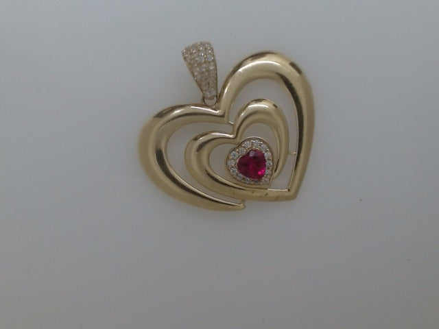 14k Yellow Gold Unisex Pendant 4.6g