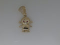 14k Yellow Gold Unisex Pendant 4.2g