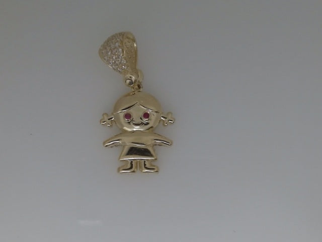 14k Yellow Gold Unisex Pendant 4.2g