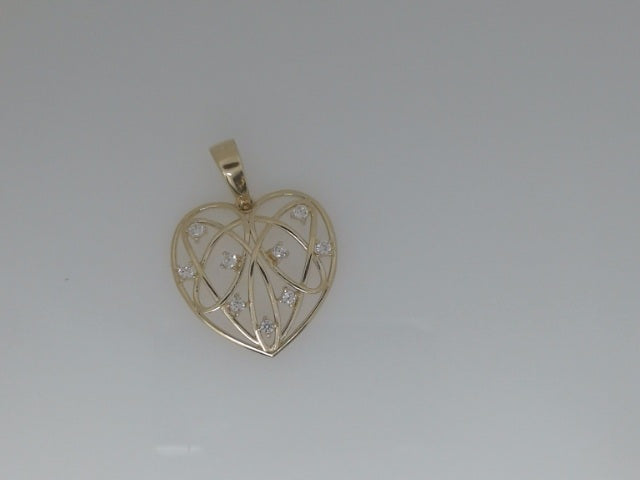 14k Yellow Gold Unisex Pendant 2.4g