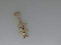 14k Yellow Gold Unisex Pendant 4g