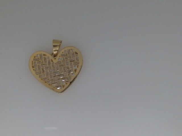14k Yellow Gold Unisex Pendant 2.5g