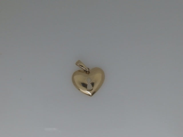 14k Yellow Gold Unisex Pendant 1.2g