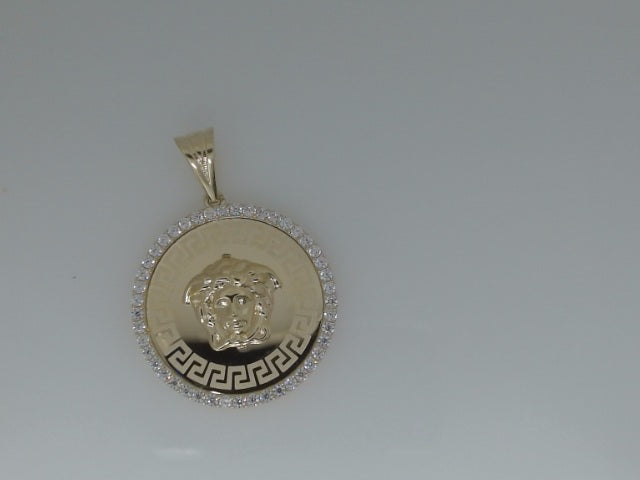 14k Yellow Gold Unisex Pendant 4g