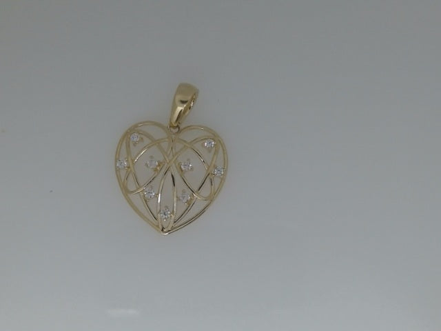14k Yellow Gold Unisex Pendant 2.3g
