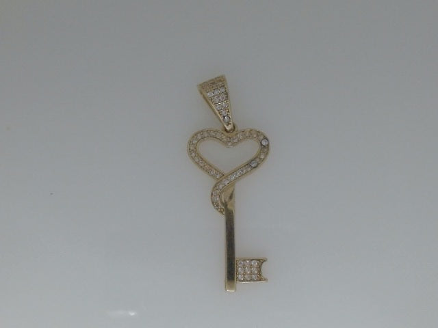 14k Yellow Gold Unisex Pendant 2.2g