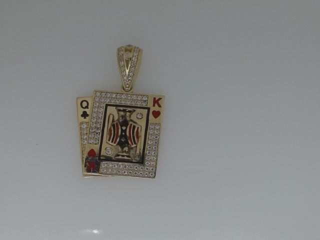 14k Yellow Gold Unisex Pendant 5.4g