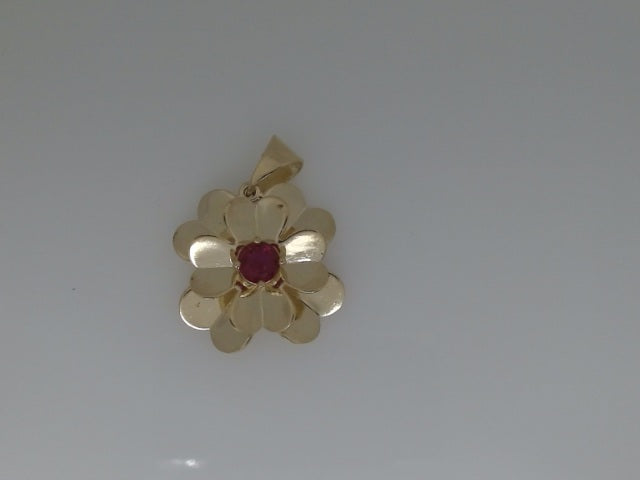 14k Yellow Gold Unisex Pendant 3.8g