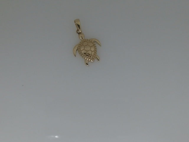 14k Yellow Gold Unisex Pendant 1.1g