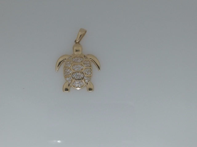 14k Yellow Gold Unisex Pendant 2.4g