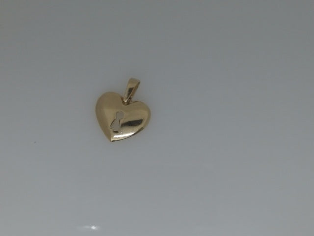 14k Yellow Gold Unisex Pendant 1.2g