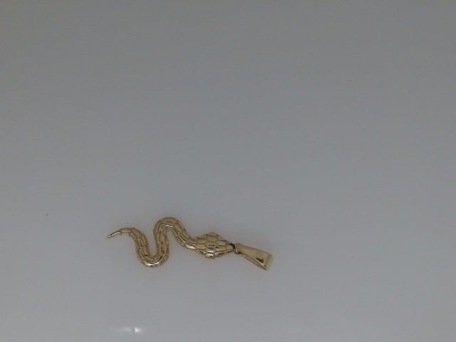 14k Yellow Gold Unisex Pendant 0.9g