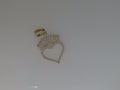 14k Yellow Gold Unisex Pendant 2g
