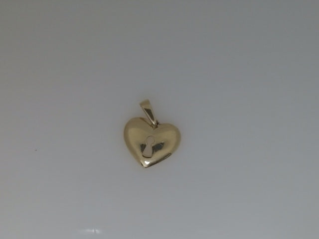 14k Yellow Gold Unisex Pendant 1.2g