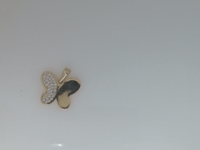 14k Yellow Gold Unisex Pendant 1.5g