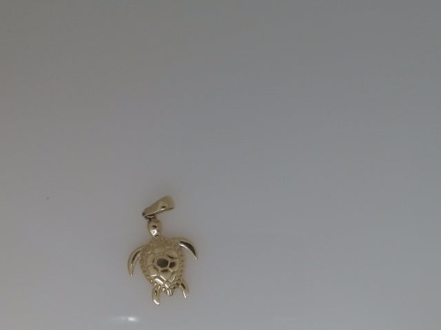 14k Yellow Gold Unisex Pendant 1.1g