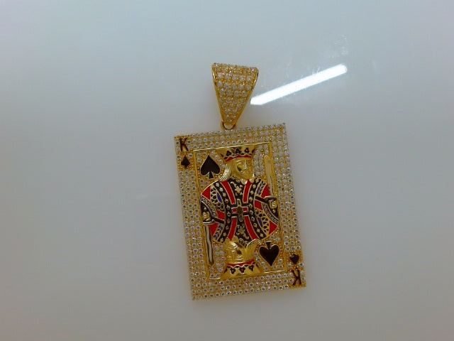 14k Yellow Gold Unisex Pendant 7.8g
