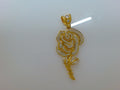 14k Yellow Gold Unisex Pendant 7.2g