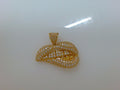 14k Yellow Gold Unisex Pendant 7.9g